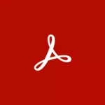 adobe acrobat reader android application logo